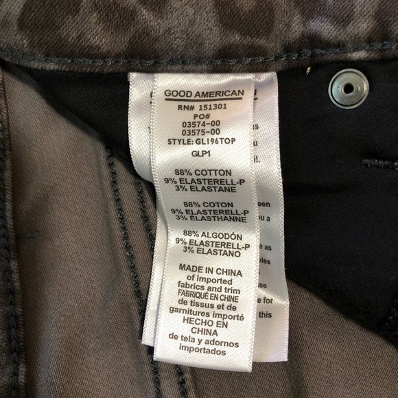 Good American Good Legs Leopard Print Skinny Jeans - Picture 9 of 12